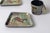 Espresso Service with Stone Age Painting for 6 from Lascaux, France 1960s, Set of 15 For Sale - Image 3 of 12