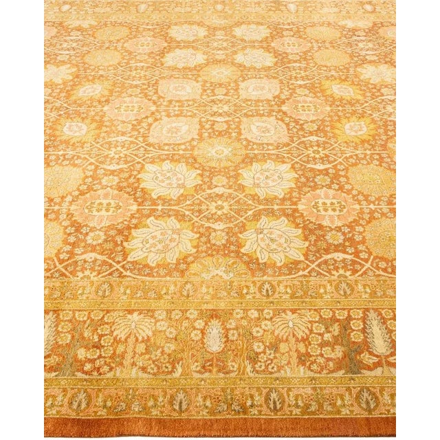 Solo Rugs Mogul, One-of-a-Kind Hand-Knotted Area Rug in Brown, 8' 2" x 10' 7" For Sale - Image 4 of 8