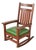Stickley Brothers Style Antique Mission Oak Arts & Crafts Rocking Chair, Circa 1900 For Sale