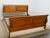 King Bed by Ethan Allen. Store item #551. It features solid wood construction and come with slats.