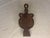 Wood Carved Wood Wall Mount Match Holder: Rope & Tassel Design For Sale - Image 7 of 10