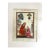 Vintage Print from Codex Manesse in 14x18 Mat: "Herr Wilhelm von Heisenberg" EUC For Sale