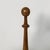 Italian Round Doorstop in Turned Wood, 1930s For Sale - Image 4 of 13
