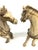 Bone Tessellated Bone Hand Carved Tang Horses a Pair For Sale - Image 7 of 12