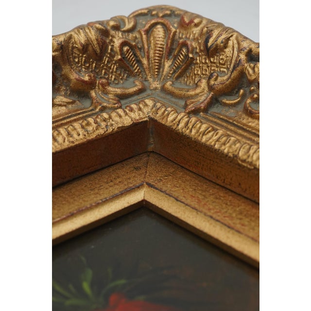 1980s Oil on Board Floral Still Life Painting Artist - Signed For Sale In Philadelphia - Image 6 of 12