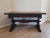 Brown 19th Century Portuguese Renaissance Revival Trestle Table For Sale - Image 8 of 12