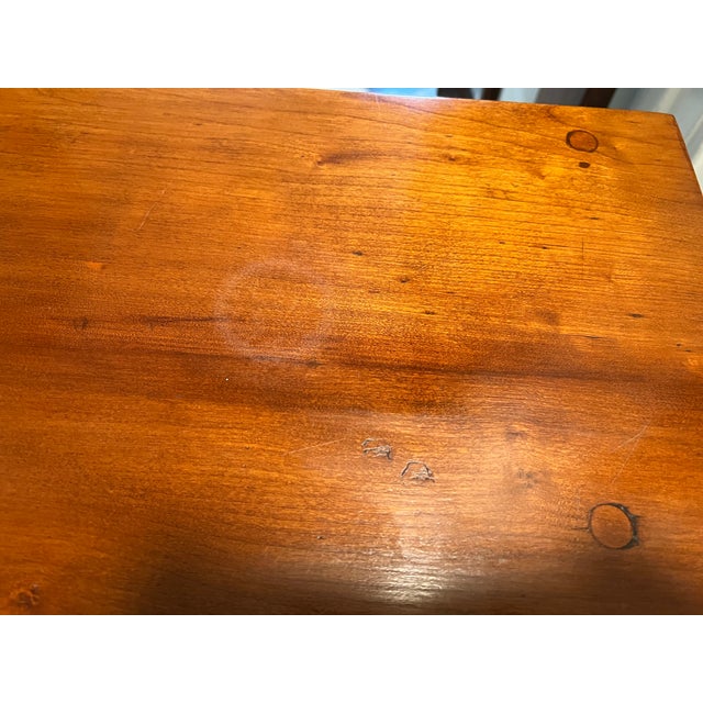 Early 19th Century Cherry Drop-Leaf Table For Sale - Image 4 of 12