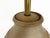 1960s Bob Kinzie Affiliated Craftsmen Studio Mid Century Beige Monumental Pottery Table Lamp For Sale - Image 4 of 8