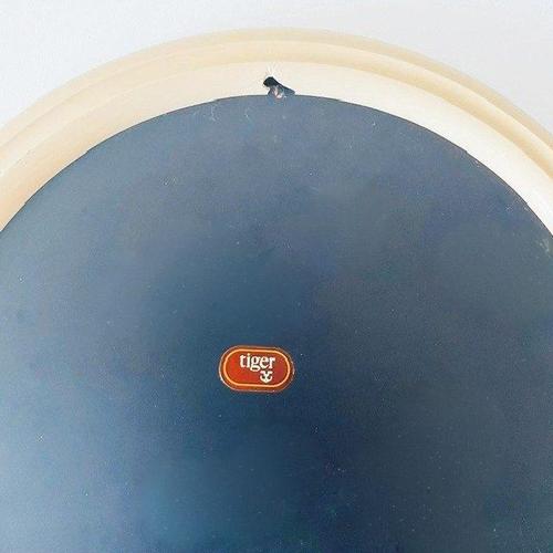 Vintage Space Age Tiger Wall Mirror, 1970s For Sale - Image 4 of 8