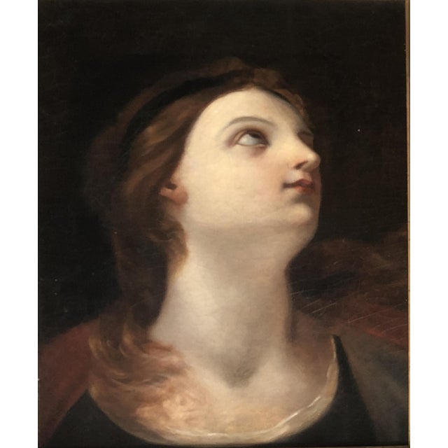 Mary Magdalene in Ecstasy, 1890s, Oil Painting on Canvas, Framed For Sale - Image 6 of 10