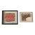 Two Framed Pre-Columbian Textile Fragments Nazca Culture For Sale