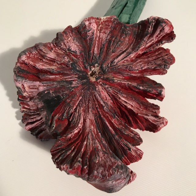 Green Root Flower Sculpture For Sale - Image 8 of 11