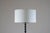 Metal Brutalist Floor Lamp in Twisted Black Metal, 1930s For Sale - Image 7 of 10