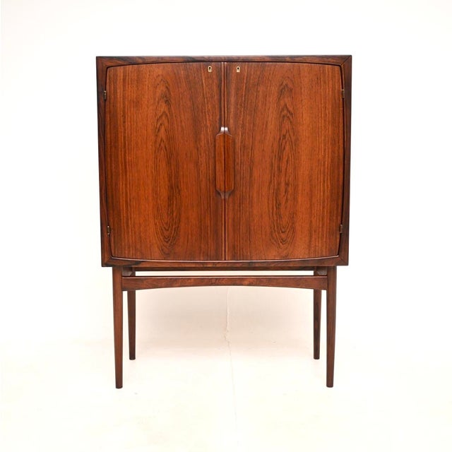 1960s Vintage Scandinavian Bacchus Drinks Cabinet by Torbjorn Afdal from Mellemstrands Trevareindustri As, 1960 For Sale - Image 5 of 11