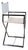 Metal Mid 20th Century Hollywood Regency Chrome and Vinyl Directors Chairs In For Sale - Image 7 of 18