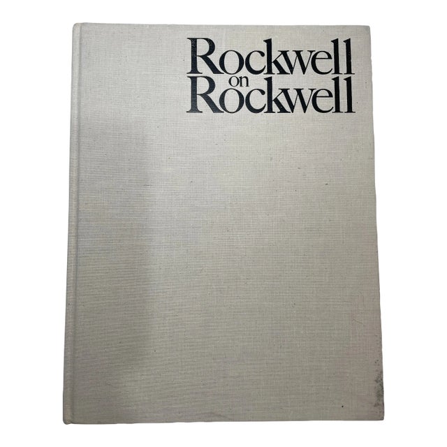 Norman Rockwell Large Coffee Table Art Book - 1st Edition Vintage 1979 For Sale