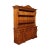 Large Custom Carved Pine Step Back Hutch For Sale - Image 13 of 13