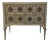 Transitional Ambella Home Gray Wood Cadella Chest of Drawers For Sale