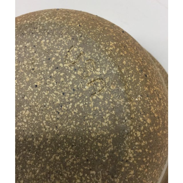 Ceramic Stoneware Farmer's Bowl For Sale - Image 7 of 11