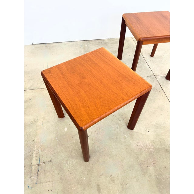 Scandinavian Teak Side Table, 1970s For Sale - Image 10 of 18