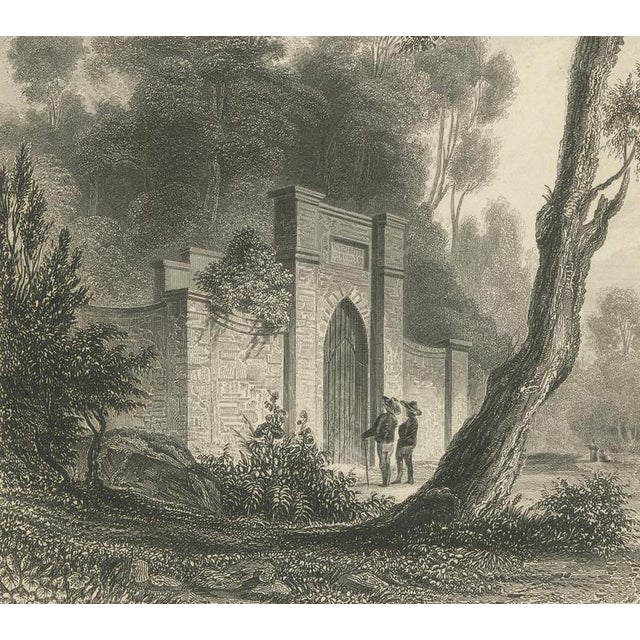 Hermann Meyer, Washington's Tomb at Mount Vernon, 1850, Engraving For Sale - Image 6 of 11