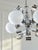 Vintage Space Age Chrome Ribbon Chandelier, 1970s For Sale - Image 6 of 11