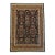 Vintage Turkish Rug 9x12 – Intricate Floral Design in Navy, Green, Ivory & Red For Sale