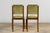 1930s French Art Deco Walnut Dining Chairs in Olive Green Velvet – Set of 10 For Sale - Image 18 of 18