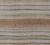 Mid 20th Century Vintage Turkish Kilim Rug With Horizontal Stipes in Light Brown Blue Taupe Multicolor For Sale In Atlanta - Image 6 of 10
