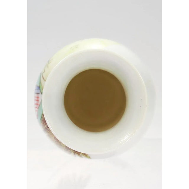 Vintage Chinese Export Eggshell Porcelain Vase For Sale - Image 11 of 12