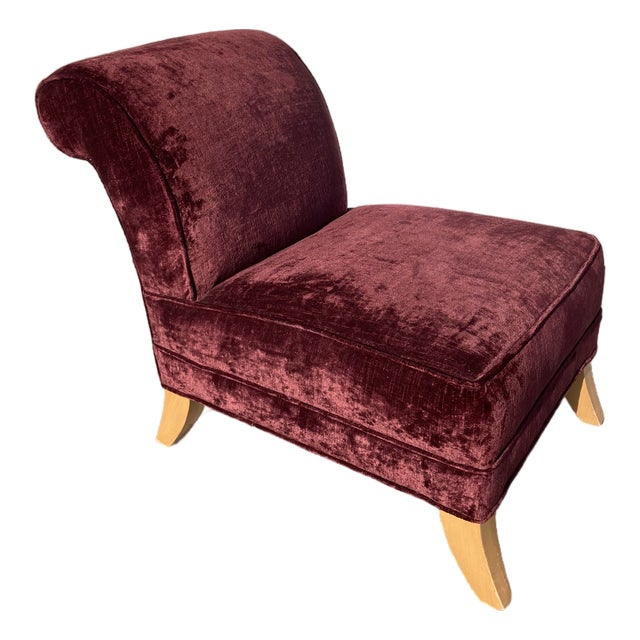 Todd Hase Designed Queen Abigail Slipper Chair For Sale