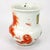 Chinese Large Antique Chinese Porcelain Inkpot Red Foo Dogs For Sale - Image 3 of 9