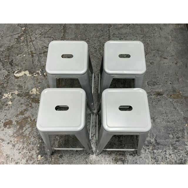 UrbanMod Counter Height Bar Stools, Set of Four For Sale In San Francisco - Image 6 of 12
