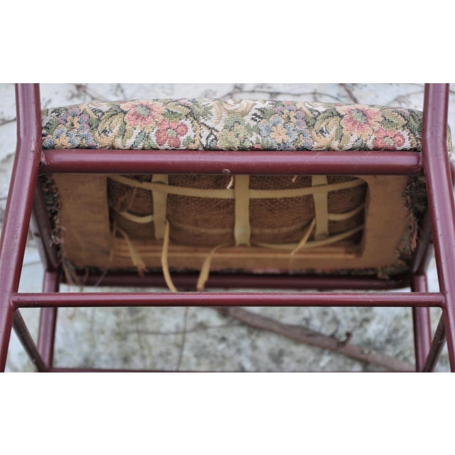 Brass Dining Chair, 1940s For Sale - Image 4 of 10