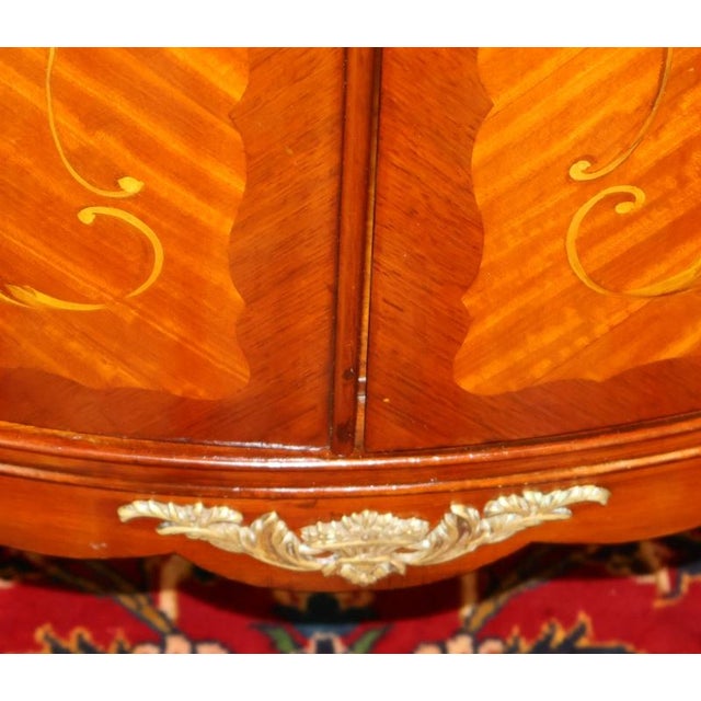 Early 20th Century French Louis XV Marble Top Paint Decorated Chest Commode For Sale - Image 17 of 17