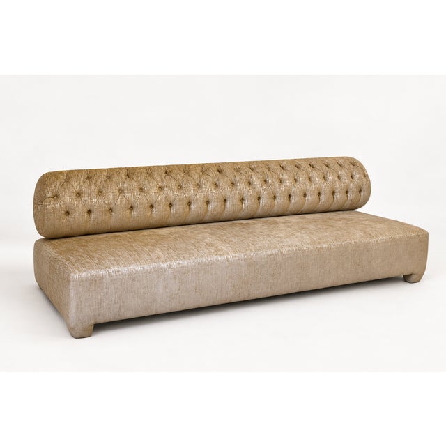Custom Adriano Sofa by Promemoria, in Exhibition Piece conditions. Designed from 2000 Stamped by Maker
