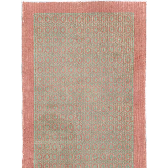 Rustic Galerie Shabab Collection Mid-20th Century Turkish Anatolian Long Runner For Sale - Image 3 of 9