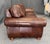 Thomasville Traditional Brown Leather Sofa For Sale - Image 9 of 18