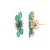 This is part of Chairish’s Fine Jewelry assortment. Earrings create a subtle beauty while showcasing the colors of the...