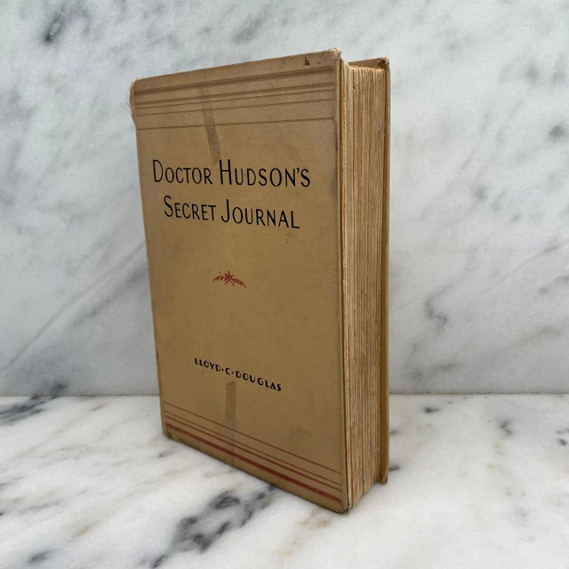 American Doctor Hudson’s Secret Journal 1939 Book About Medicine in the Early 1900s For Sale - Image 3 of 8