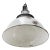 Industrial Vintage British Industrial Gray Enamel Pendant Light from Benjamin Electric Manufacturing Company For Sale - Image 3 of 6