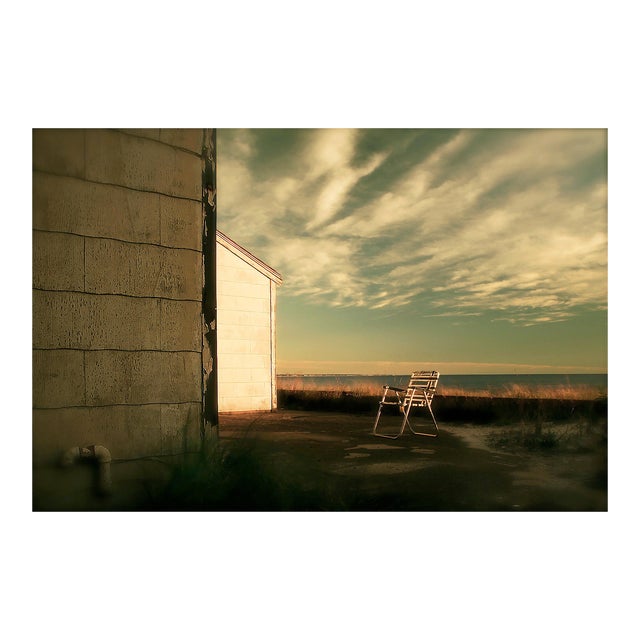 42" Signed Limited Edition Photographic Print by Glenn Daidone / Cape Cod /Seascape / Ocean / "Summer's So Over" For Sale