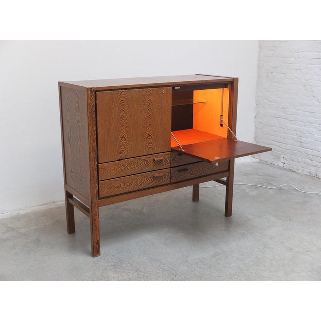 Team Program 500 Double Bar Cabinet in Wengé from N-Line, 1966 For Sale - Image 14 of 18