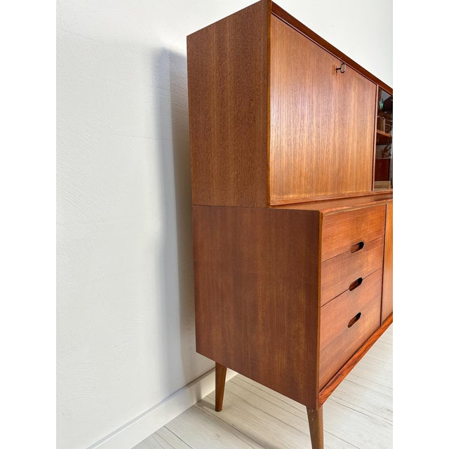 Mid-Century Modern Mid-Century Teak Sideboard by Rex Raab for Wilhelm Renz, 1960s For Sale - Image 3 of 15