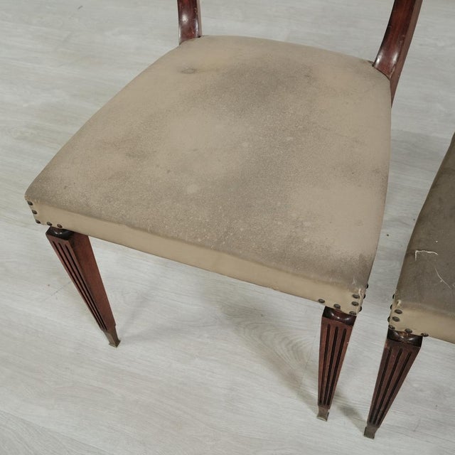 Chairs, Italy, 1960s, Set of 5 For Sale - Image 12 of 18