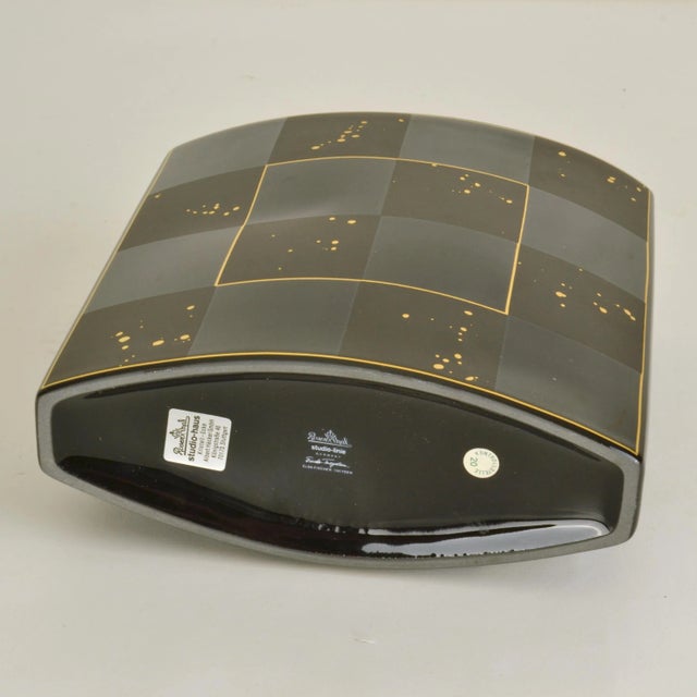 Black Porcelain Studio-Line Vases by Dresler & Treyden for Rosenthal, Set of 5 For Sale - Image 17 of 18