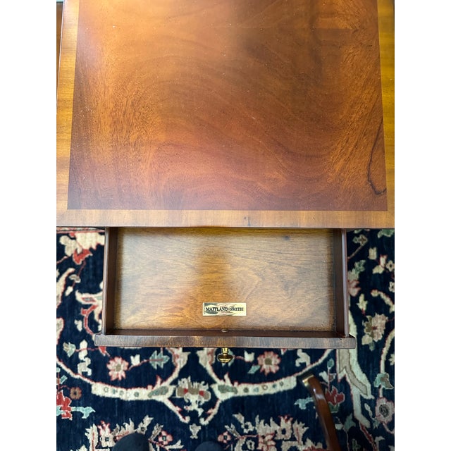 18th Century 18th Century Maitland - Smith Light Mahogany Occasional Table From George Hepplewhite Collection For Sale - Image 5 of 5