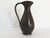 1950s Vintage French Pitcher in Black Ceramic by P.l. Brigitte, 1950s For Sale - Image 5 of 8