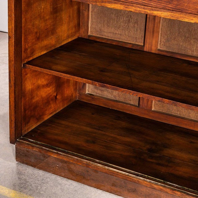 1940s Épicerie Scrubbed Oak Shop Counter, 1940s For Sale - Image 5 of 12
