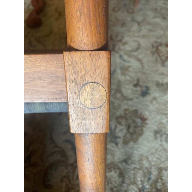 1960s Mid Century Scandinavian Teak Dining Room Chairs - Pair For Sale - Image 10 of 11